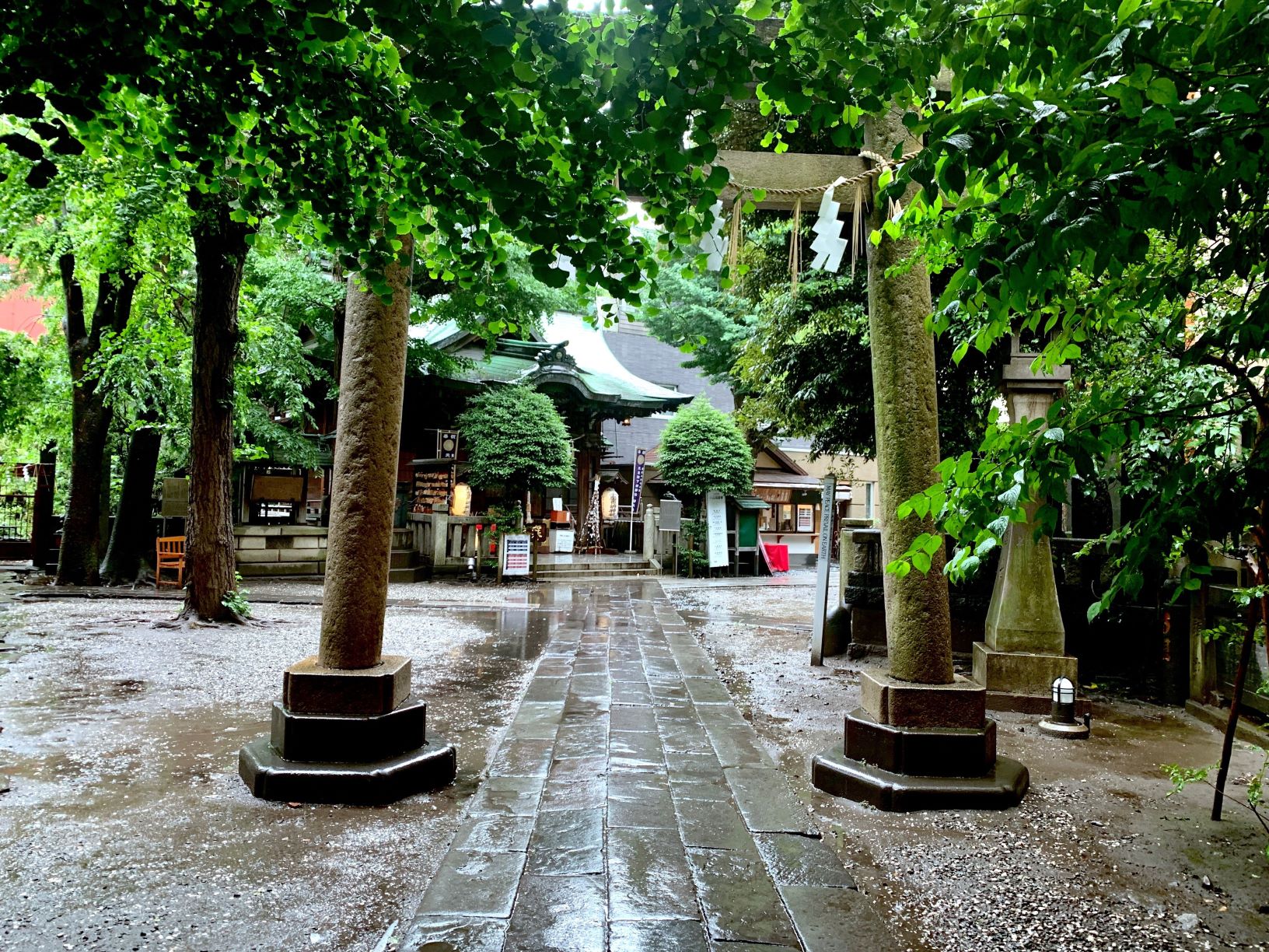小野照崎神社の庚申塚
