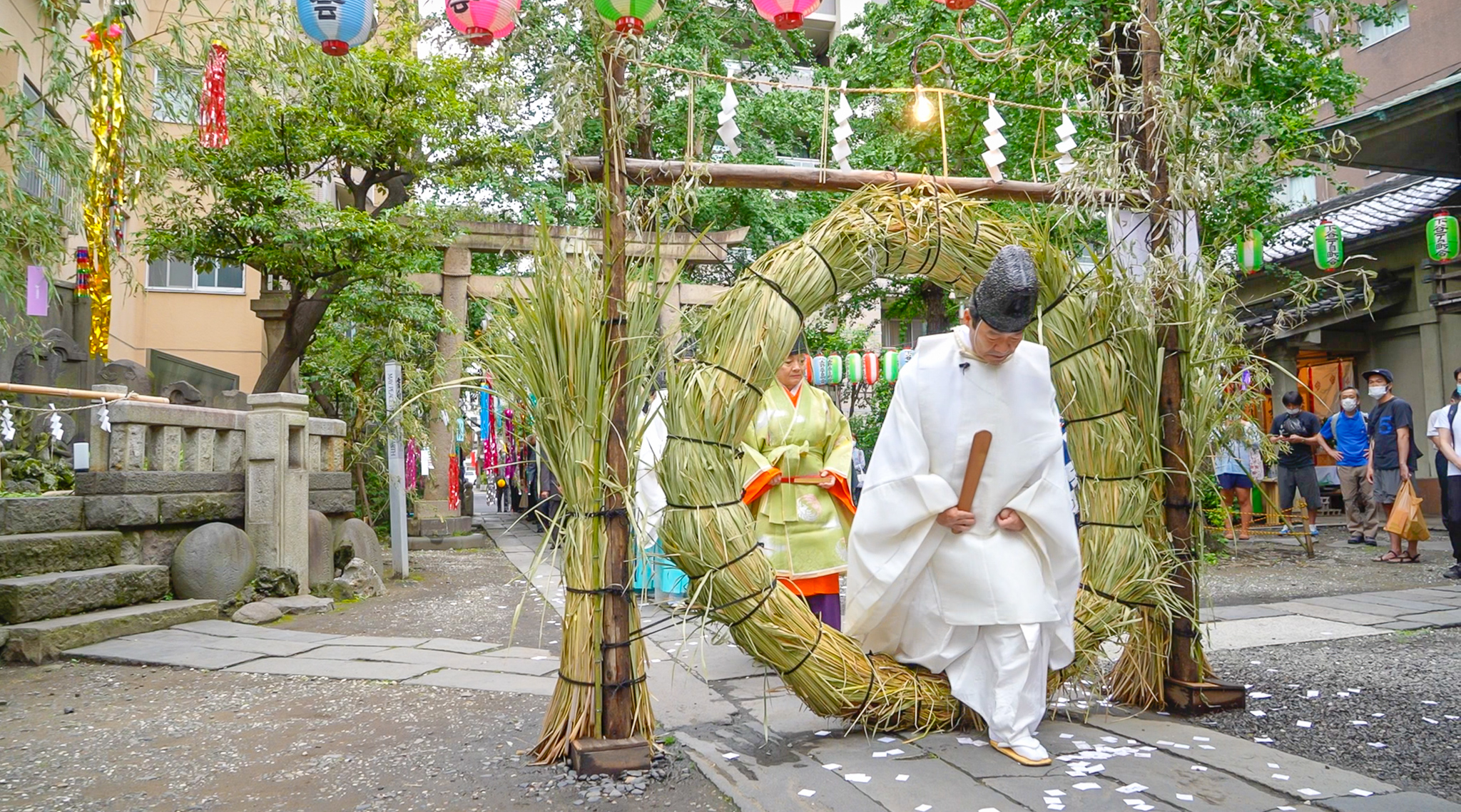 茅の輪くぐり（小野照崎神社）｜イベント｜台東区公式観光情報サイト